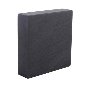 芬尚 文房四宝之安徽歙砚 四水回归砚台礼盒装 书法国画用品老师用送朋友礼物8寸方形砚台 含墨条一个