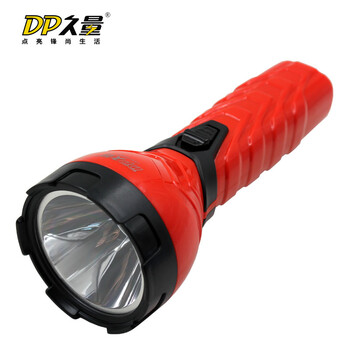 DP 久量 LED-9040A 充电式LED手电筒 1灯 2档 700毫安 1W 红色