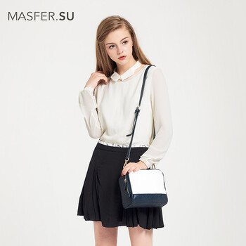 Masfer.SU 玛丝菲尔旗下品牌女装 秋季新款 时候雅致上衣 米白色 M
