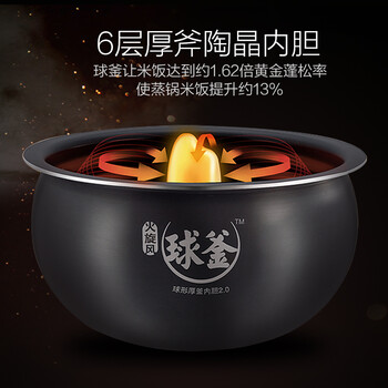 SUPOR/苏泊尔 CFXB40FC932-75 4L智能球釜电饭煲