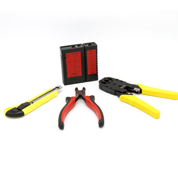 精明鼠NF-1304水晶头 寻线仪套包 网络工具套装 网线钳测线仪 剥线刀水晶头网络包 精明鼠NF-1304水晶头 寻线仪套包 网络工具套装 网线钳测线仪 剥线刀水晶头网络包