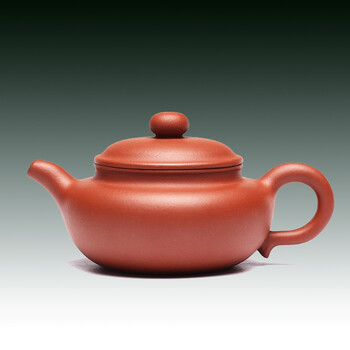 刘希仿古壶 清水泥 宜兴名家紫砂壶 手工制作茶壶 200ml