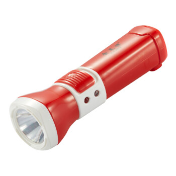 金莱特（KENNEDE）LED充电手电筒带验钞功能 户外照明灯0.7W KN-2052红色
