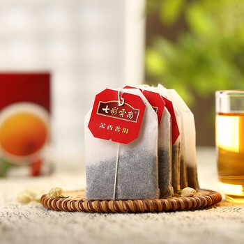 七彩云南茶叶 普洱茶 生茶 茉香袋泡茶100g/50袋 线下同款 七彩云南茶叶 普洱茶 生茶 茉香袋泡茶100g/50袋 线下同款