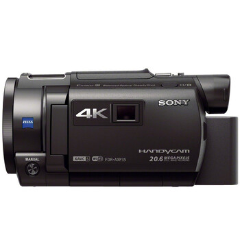 索尼（SONY） FDR-AXP35 4K数码摄像机（光学防抖 内置投影 WIFI分享 内置64G内存）