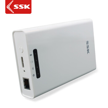 SSK飚王 HE-W100 2.5寸USB3.0 无线储存共享 WiFi移动硬盘盒SATA