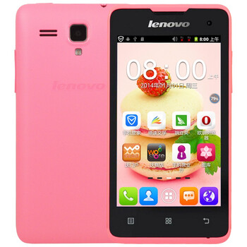 
                                        联想(Lenovo) A396 蜜桃粉 联通3G手机                
