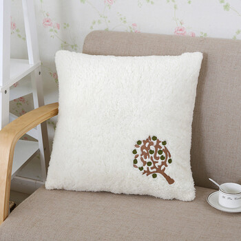 
                                                            木儿家居 沙发抱枕靠垫办公室靠枕抱枕套 咖啡物语 45cm*45cm(含枕芯)单个装                