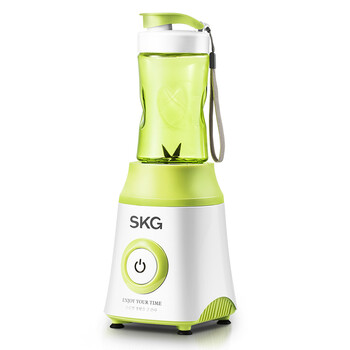 SKG榨汁机多功能料理机便携式搅拌机2070绿色