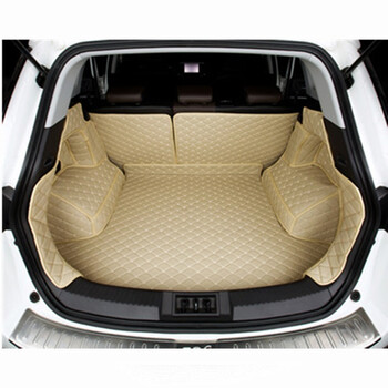 17款东风风度mx5专用后备箱风度mx5全包围尾箱垫子内饰 全包围棕色 17