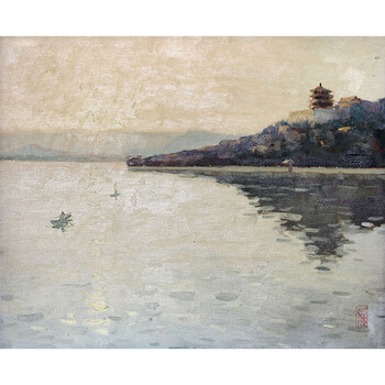 浙江美术学院油画系副主任,副教授06拍卖已结束【油画】陈宗光