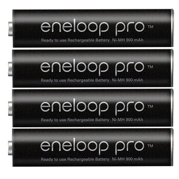 
                                                                                爱乐普（eneloop）充电电池7号七号4节高容量镍氢适用数码遥控玩具4HCCA/4BW无充电器                