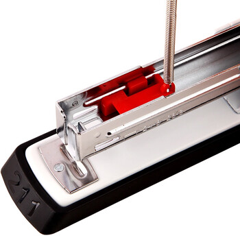 马培德Maped 简致订书机 手工DIY经典黑白耐用订书器适用24/6 26/6订书针 办公学习用品(亚光白)392714CH 马培德Maped 简致订书机 手工DIY经典黑白耐用订书器适用24/6 26/6订书针 办公学习用品(亚光白)392714CH