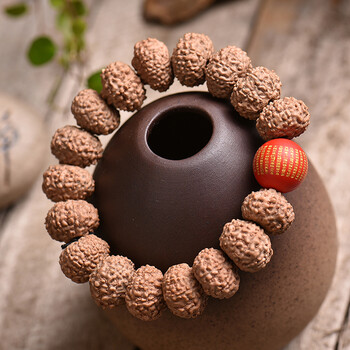 16毫米 九瓣  尼泊尔金刚菩提手串