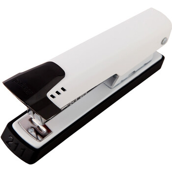 马培德Maped 简致订书机 手工DIY经典黑白耐用订书器适用24/6 26/6订书针 办公学习用品(亚光白)392714CH 马培德Maped 简致订书机 手工DIY经典黑白耐用订书器适用24/6 26/6订书针 办公学习用品(亚光白)392714CH