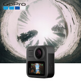 GoPro MAX 360度全景运动相机 Vlog摄像机 旅行宠物 水下潜水户外骑行相机 裸机防水（新老包装随机发货）