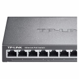 TP-LINK SL1210P 10口千兆上联POE交换机 8个百兆口+2千兆口+1千兆光纤口