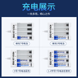 酷蛙 充电电池 5号/7号电池 配12节电池充电器套装 充电器+12节电池【5号/7号各6节】