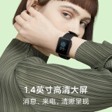 Redmi Watch 典雅黑 智能手表 运动监测 实时心率追踪 多功能NFC 智能语音助手 轻巧小方屏 红米手表