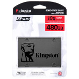 金士顿(Kingston)A400 SSD固态硬盘台式机笔记本 SATA3.0接口 固态硬盘480G非500G(游戏推荐)