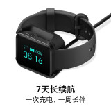 Redmi Watch 典雅黑 智能手表 运动监测 实时心率追踪 多功能NFC 智能语音助手 轻巧小方屏 红米手表