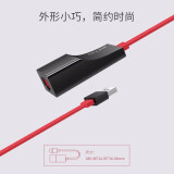 TP-LINK USB转RJ45网线接口 USB2.0百兆有线网卡转换器 苹果华为小米笔记本电脑转接头 免驱即插即用