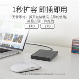 希捷(SEAGATE)移动硬盘 USB3.0 1T/2T 简 高速 便携 兼容MAC 2.5英寸 【新】暗夜黑色 1TB