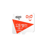 爱国者（aigo）128GB TF（MicroSD) 存储卡 T1JD 手机行车记录仪摄像内存卡