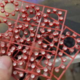 左轮砸响炮响纸纸炮枪配件火炮左轮8090怀旧玩具 10张