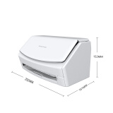 富士通（Fujitsu）ix1500扫描仪 IX1600高速高清双面自动WIFI无线 A4扫描仪 ix1600(白色)