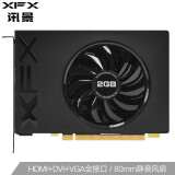 讯景（XFX）RX 550 2G黑狼版/R7 240 2G 魔剑海量 游戏高清显卡 XFX讯景 R7 240 2G 魔剑海量D3