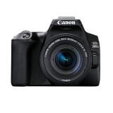 佳能（Canon）EOS 200d二代单反相机18-55 STM镜头 200d2代4K高清数码相机 200D II代 黑色 套餐二[64G卡 多种滤镜 699元电池大礼包等]