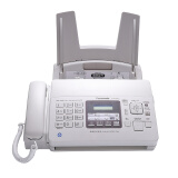 松下KX-FP7009CN普通纸传真机A4纸中文显示传真机复印电话一体机可第 松下7006 英文显示 白色