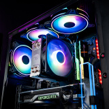 酷冷至尊(Cooler Master) 暴雪T400I 酷炫版 炫彩风冷散热器(支持Intel平台/4热管直触/风量风扇)