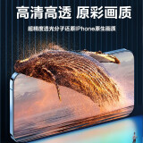 酷乐锋【两片】苹果13/13pro钢化膜iPhone13/13pro手机保护贴膜防尘网超薄全屏覆盖玻璃膜高清透防爆抗摔指纹