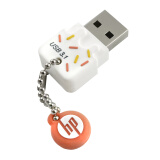 惠普（HP）32GB USB3.1 U盘 x778w 暖心橙橘 高速可爱情侣创意 学生u盘