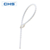CHS长虹塑料 可松式珠孔形扎带3.5*180mm CHS-180KT 500根/包 白色