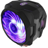 酷冷至尊(Cooler Master)暴雪T610P 风冷散热器(支持多平台/6热管/12CM双风扇/同步4大板商RGB灯效)