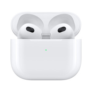 オーディオ機器 イヤフォン AppleMME73CH/A】Apple AirPods (第三代) 配MagSafe无线充电盒无线蓝牙 