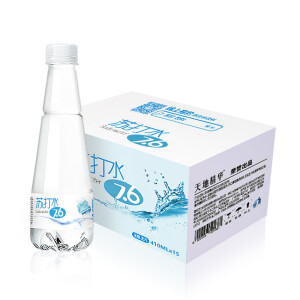 【官方旗舰店】天地精华 苏打水碱性 410ml*15瓶饮用水整箱