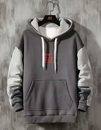 旗舰店冬季新款连帽卫衣韩版加绒加厚上衣冬款宽松情侣秋冬季男士休闲