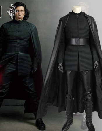星球大战后的绝地武士star wars凯洛·伦全套cosplay服装2019 全套 l