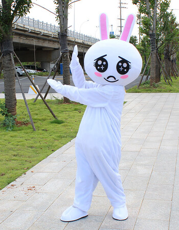 抖音布朗熊网红熊套装熊本熊人偶服装成人求婚行走卡通玩偶发传单