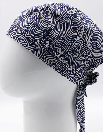 日式头巾帽厨师帽子料理寿司店餐厅服务员头巾食堂做饭炒菜防油烟ht06