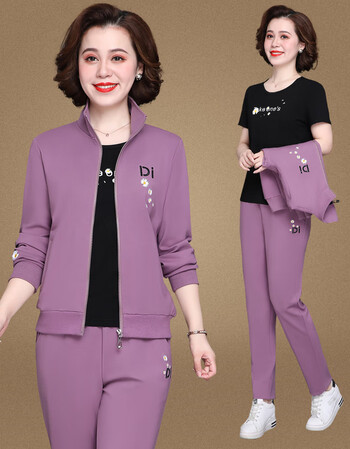 欧丽欣中老年女装春装40岁50岁60岁年轻气质妈妈装衣服中年人妇女洋气