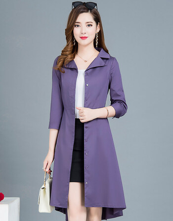 【京东商城】女王节促销风衣女中长款韩版2019春秋季新款30-40岁韩版