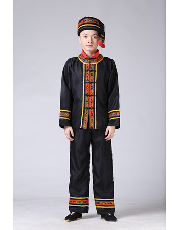 【新品上市】畲族少数民族服舞蹈演出服成人女装舞蹈服饰舞台服装裙56