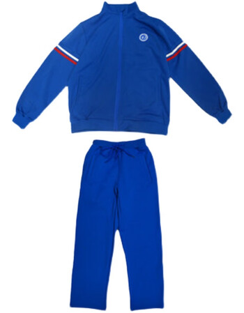 郑州安阳市飞翔学校小学校服2021年新款蓝色红色外套长裤运飞翔蓝色