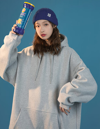 卫衣女加绒加厚潮ins韩版慵懒风秋冬季冬装女式宽松休闲女士显瘦百搭