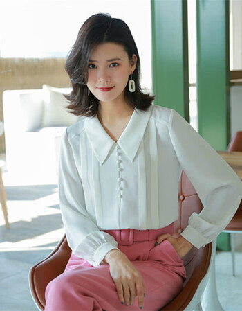 【京东新品】衬衫女长袖宽松韩版2019春装新款女装百搭洋气复古港味
